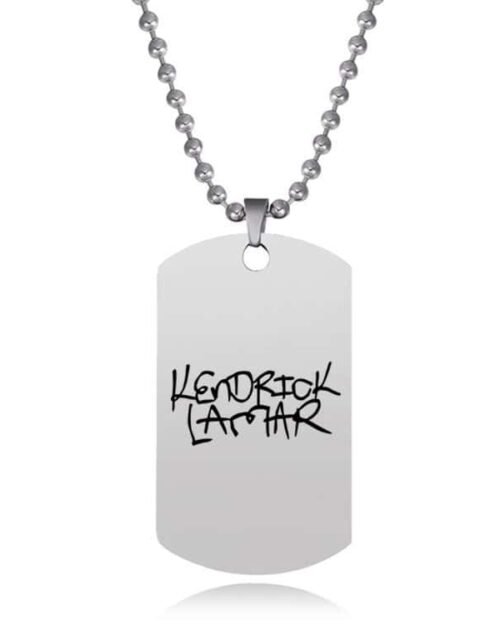 Kendrick Lamar Stainless Steel Necklace (For Guys)