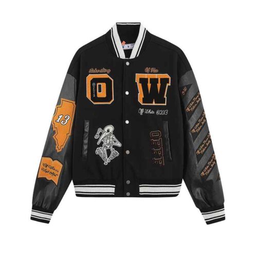 Off-White Baseball Jacket #3