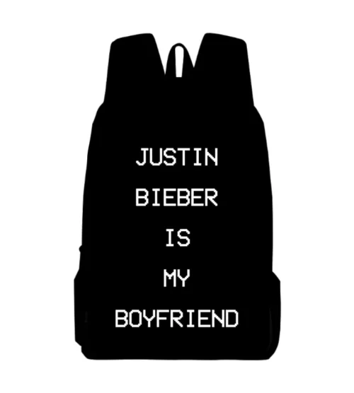 Justin Bieber Swag Backpack #9