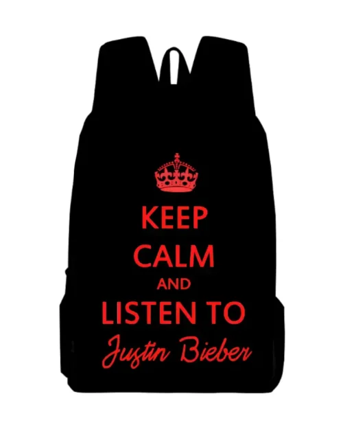 Justin Bieber Swag Backpack #10
