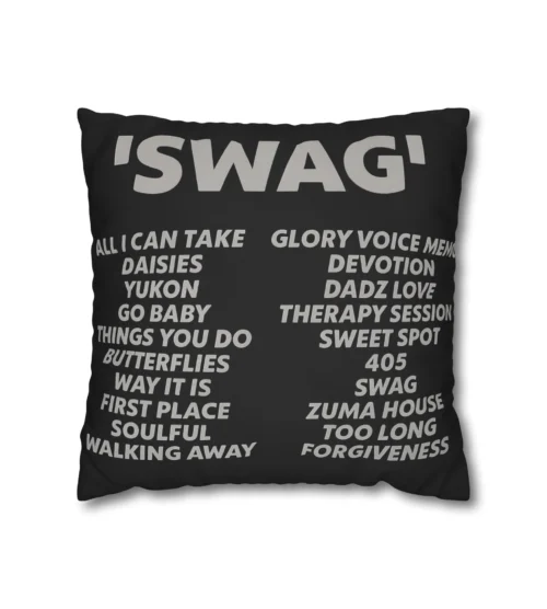 Justin Bieber Swag Pillow Case #9
