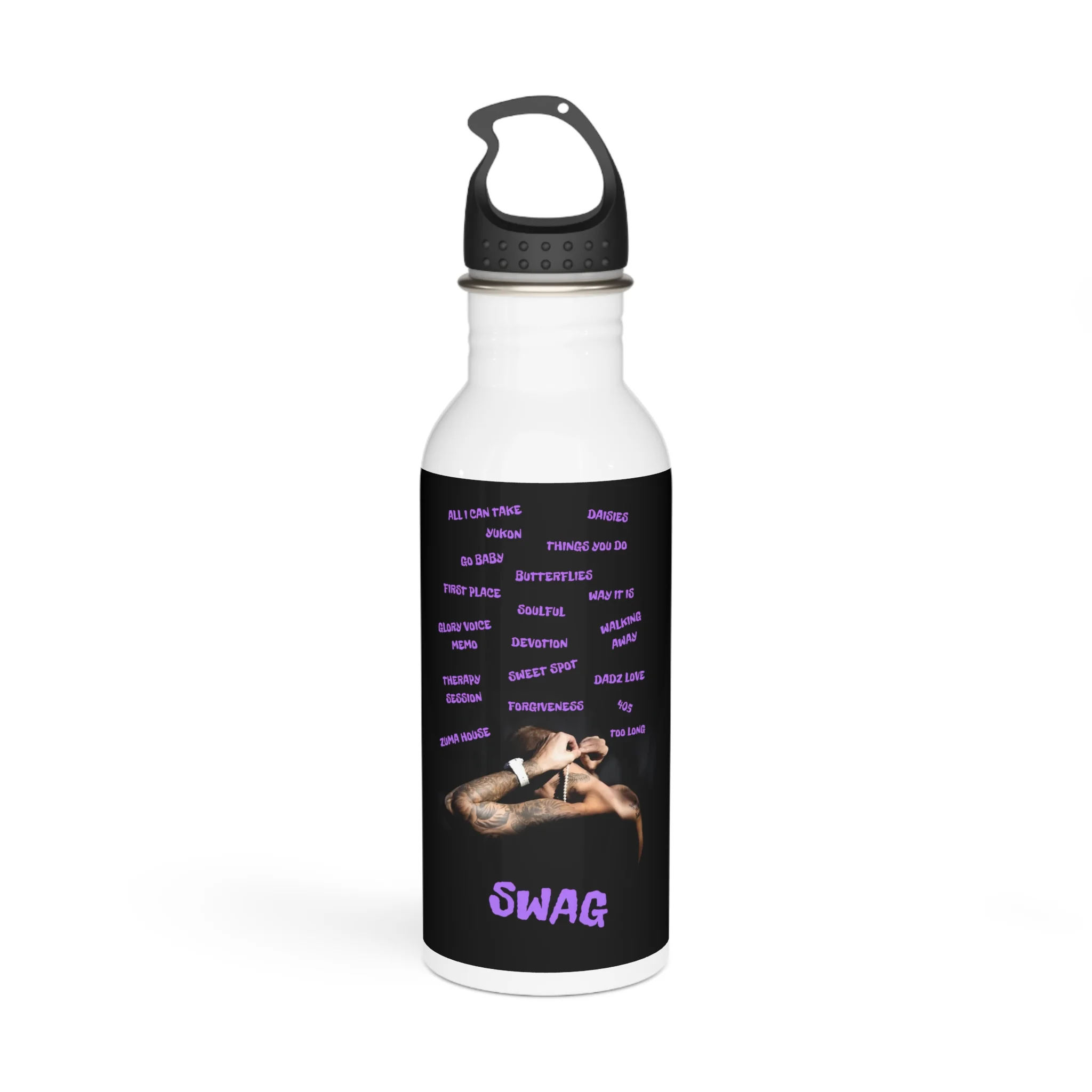 Justin Bieber Swag Stainless Steel Bottle #4