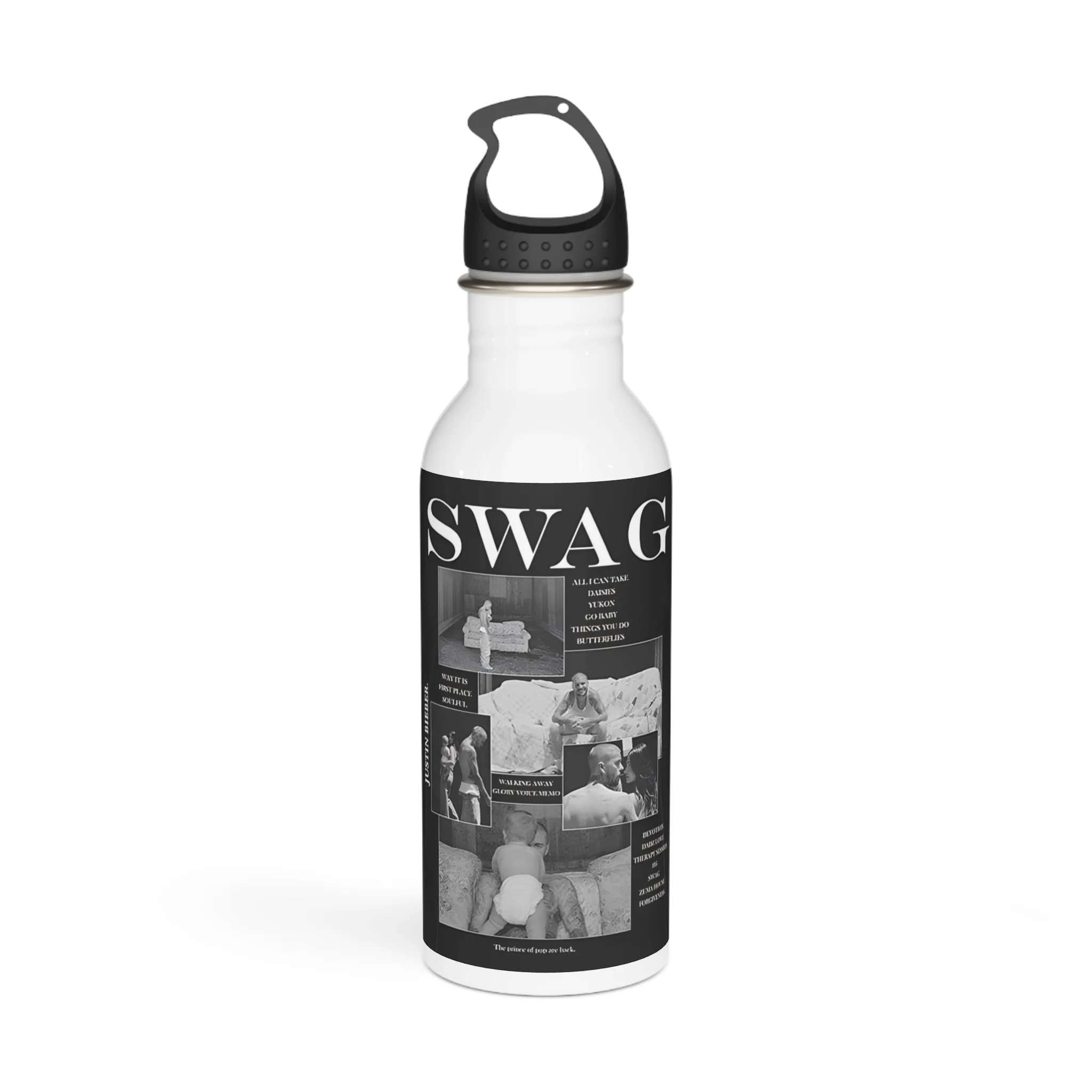 Justin Bieber Swag Stainless Steel Bottle #7