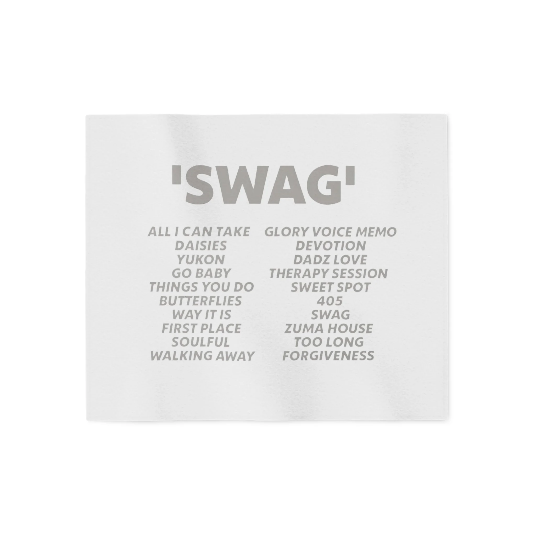 Justin Bieber Swag Blanket #5 - Image 3