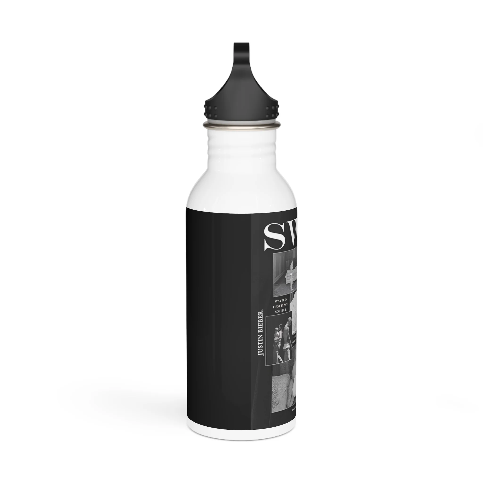 Justin Bieber Swag Stainless Steel Bottle #7 - Image 3