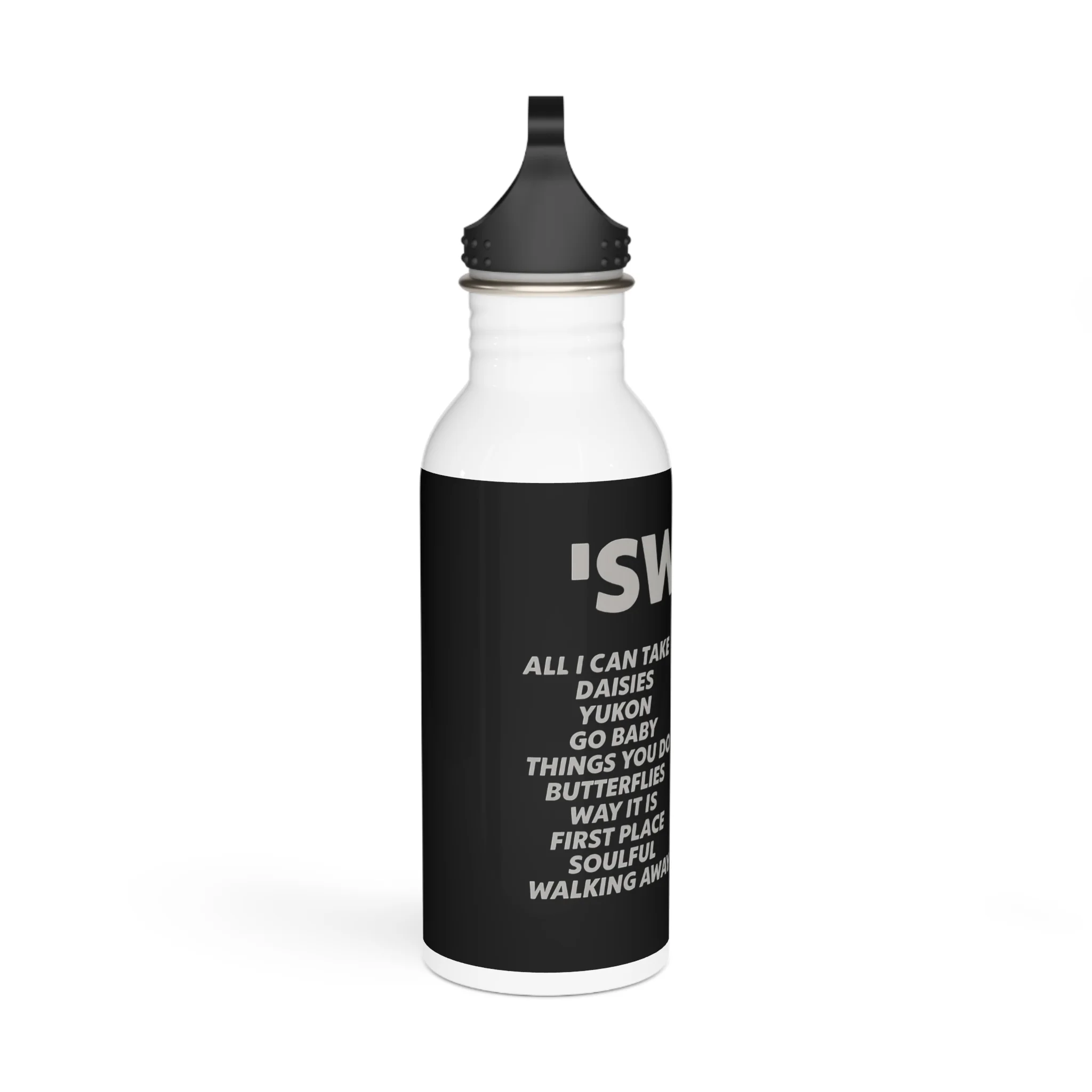 Justin Bieber Swag Stainless Steel Bottle #8 - Image 3