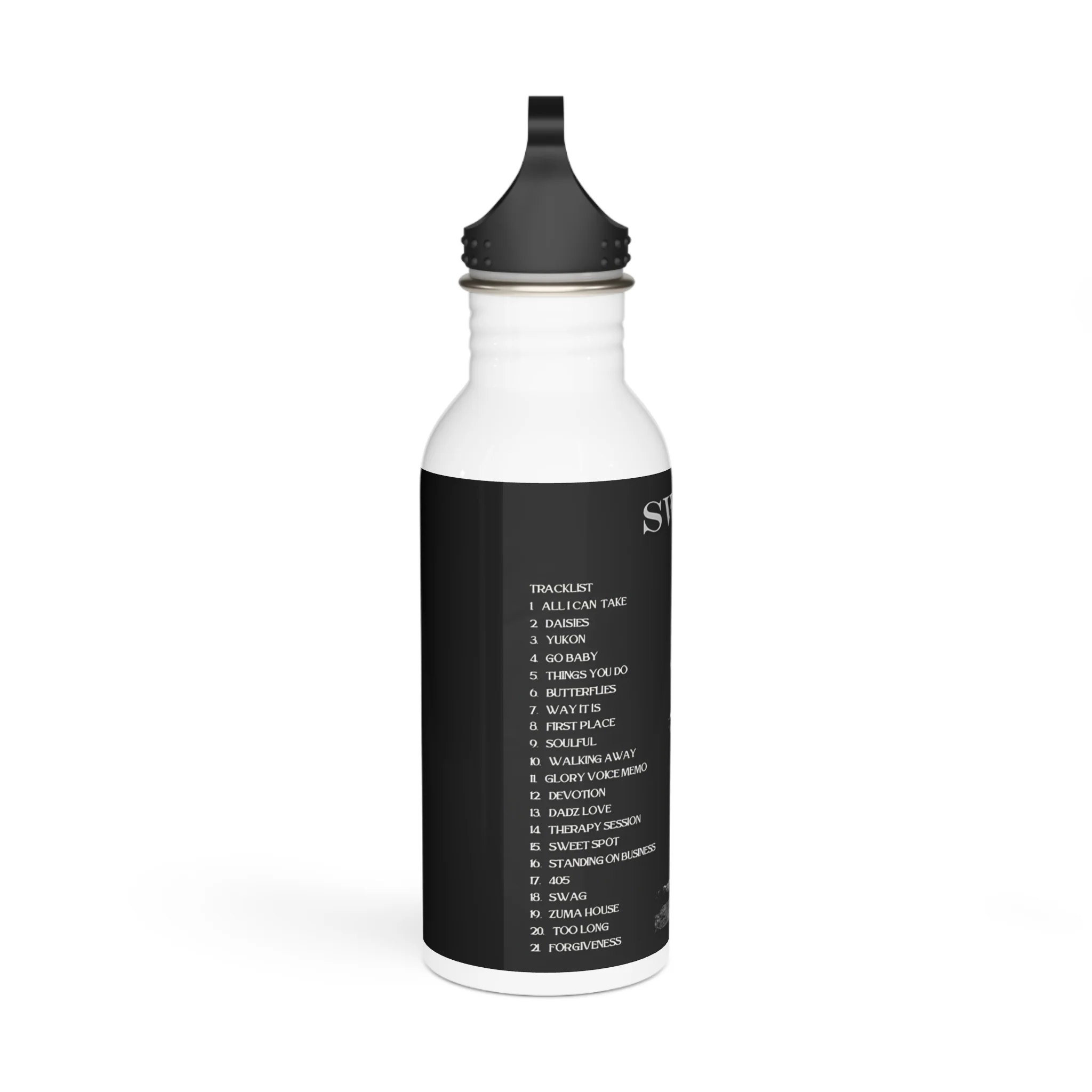 Justin Bieber Swag Stainless Steel Bottle #9 - Image 3