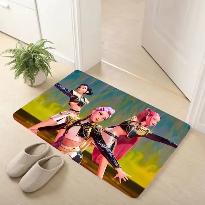 Kpop Demon Hunters Floor Mat - Image 5