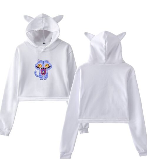Kpop Demon Hunters Cropped Hoodie #4