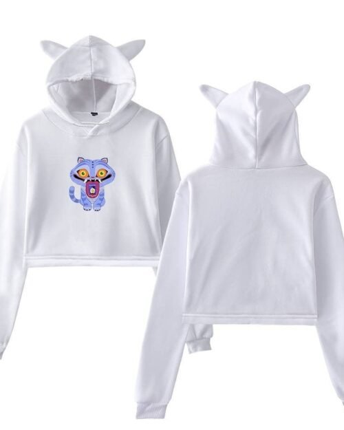 Kpop Demon Hunters Cropped Hoodie #4