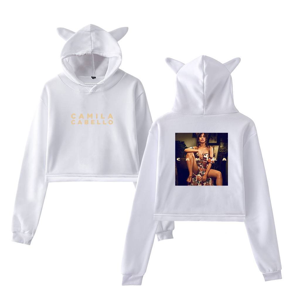 Camila Cabello Cropped Hoodie #3 - Image 3