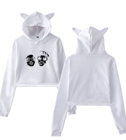 Bruno Mars Cropped Hoodie #8