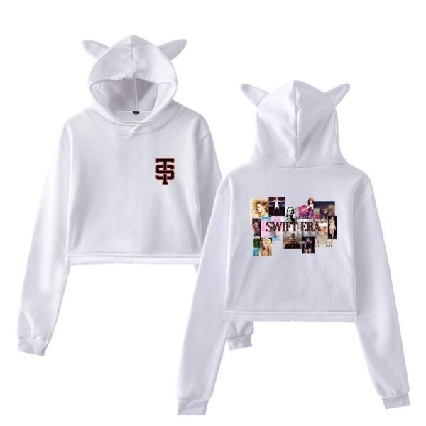 Taylor Swift Cropped Hoodie #8 - Image 3