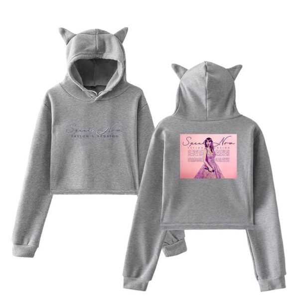 Taylor Swift Cropped Hoodie #1 - Image 4