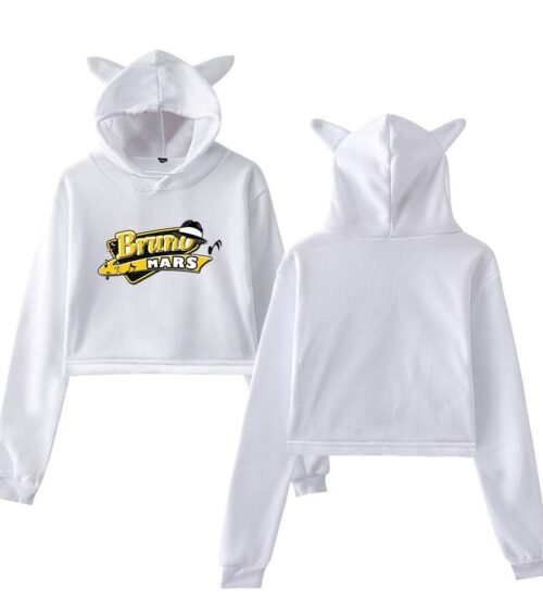 Bruno Mars Cropped Hoodie #1