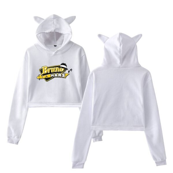 Bruno Mars Cropped Hoodie #1 - Image 2