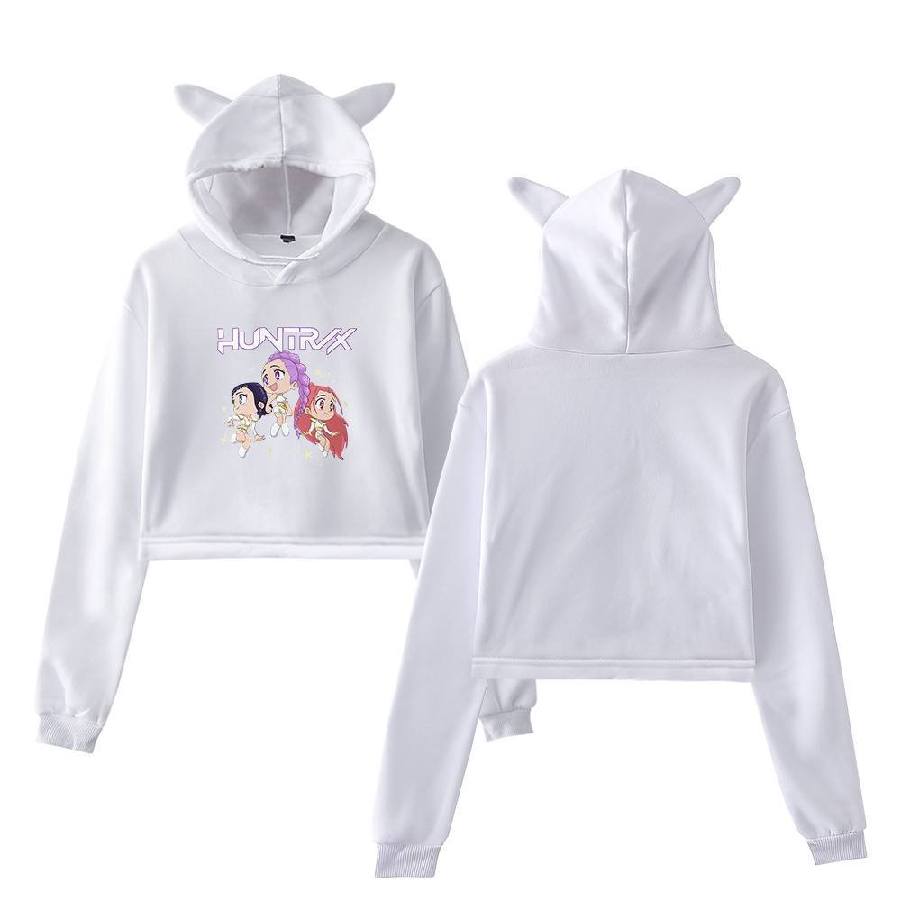Kpop Demon Hunter Cropped Hoodie #5 - Image 3
