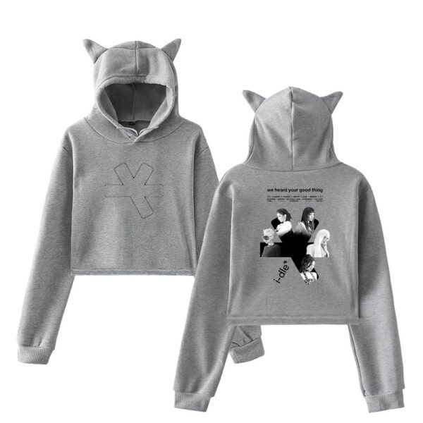 I-dle Cropped Hoodie #3