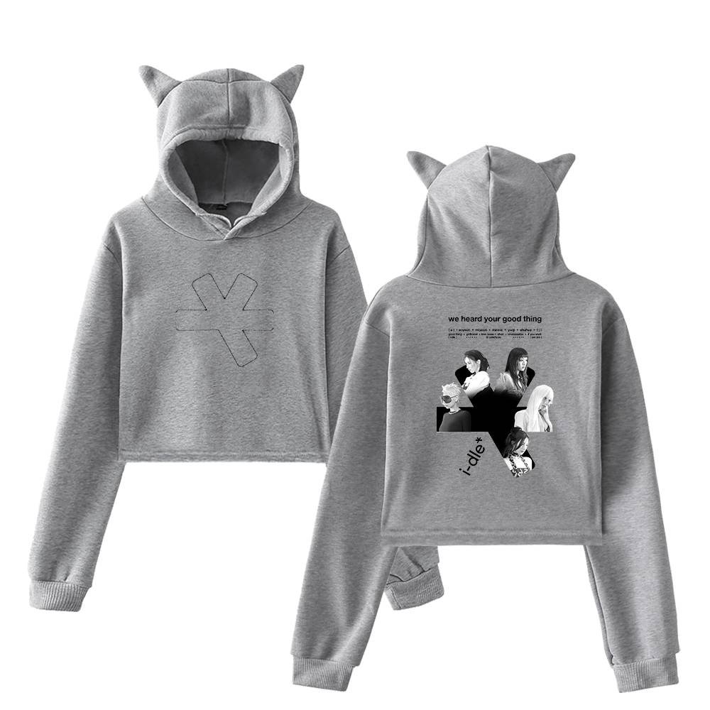 I-dle Cropped Hoodie #3