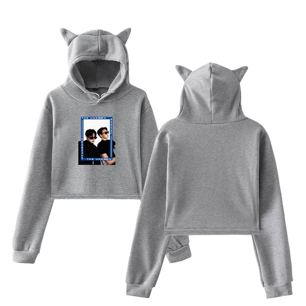 Monsta X Cropped Hoodie #1 - Image 4