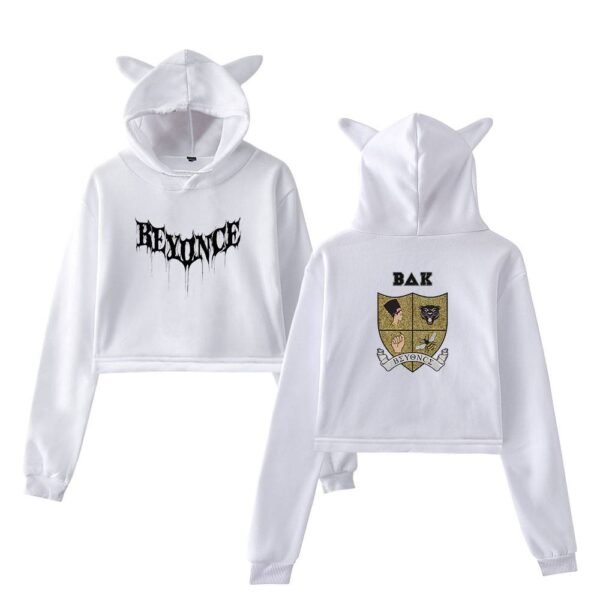 Beyonce Cropped Hoodie #6 - Image 2