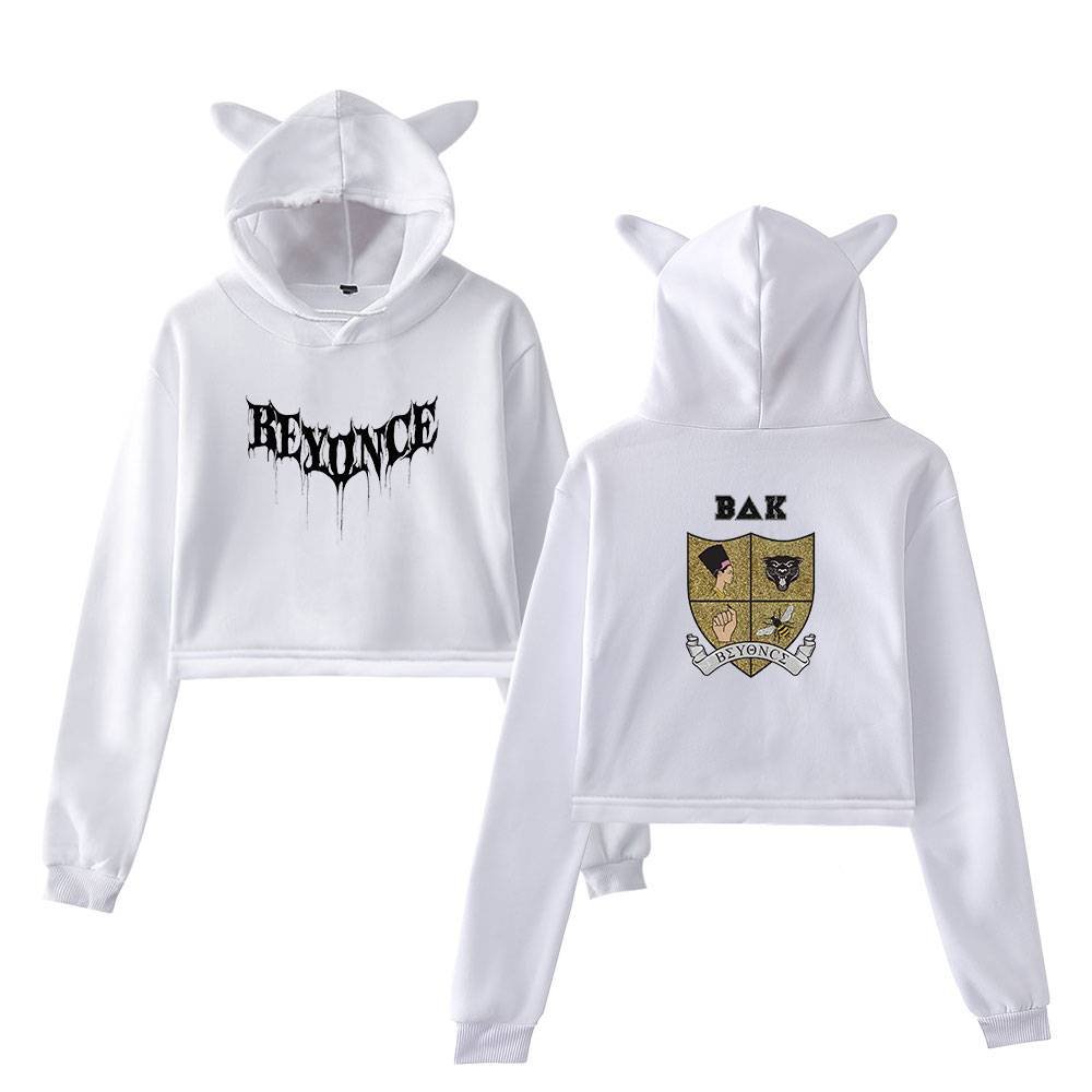 Beyonce Cropped Hoodie #6 - Image 2