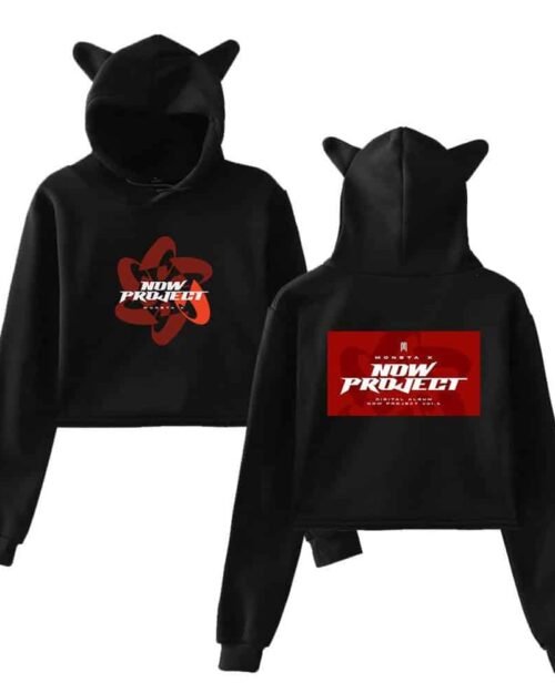 Monsta X Cropped Hoodie #4