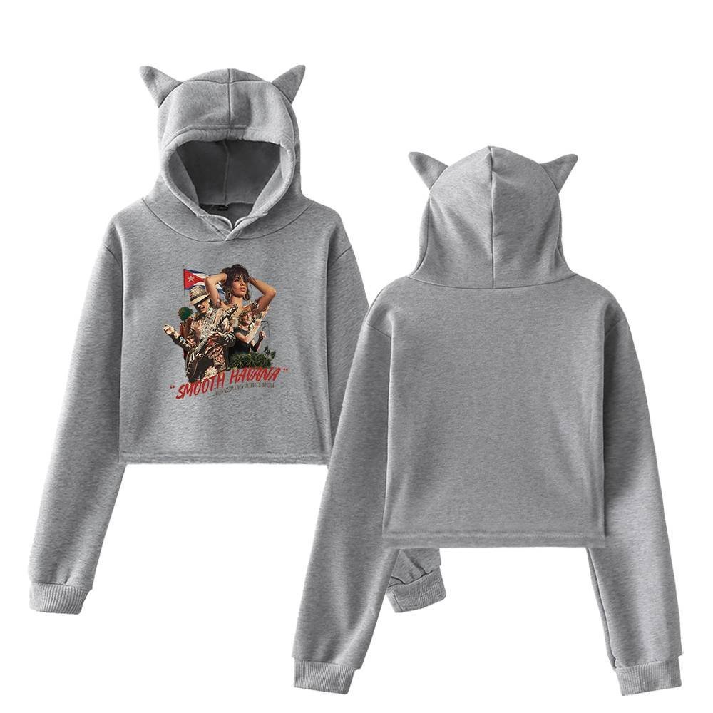 Camila Cabello Cropped Hoodie #4 - Image 4