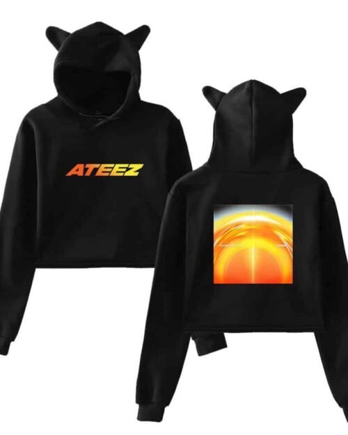 Ateez Cropped Hoodie #2