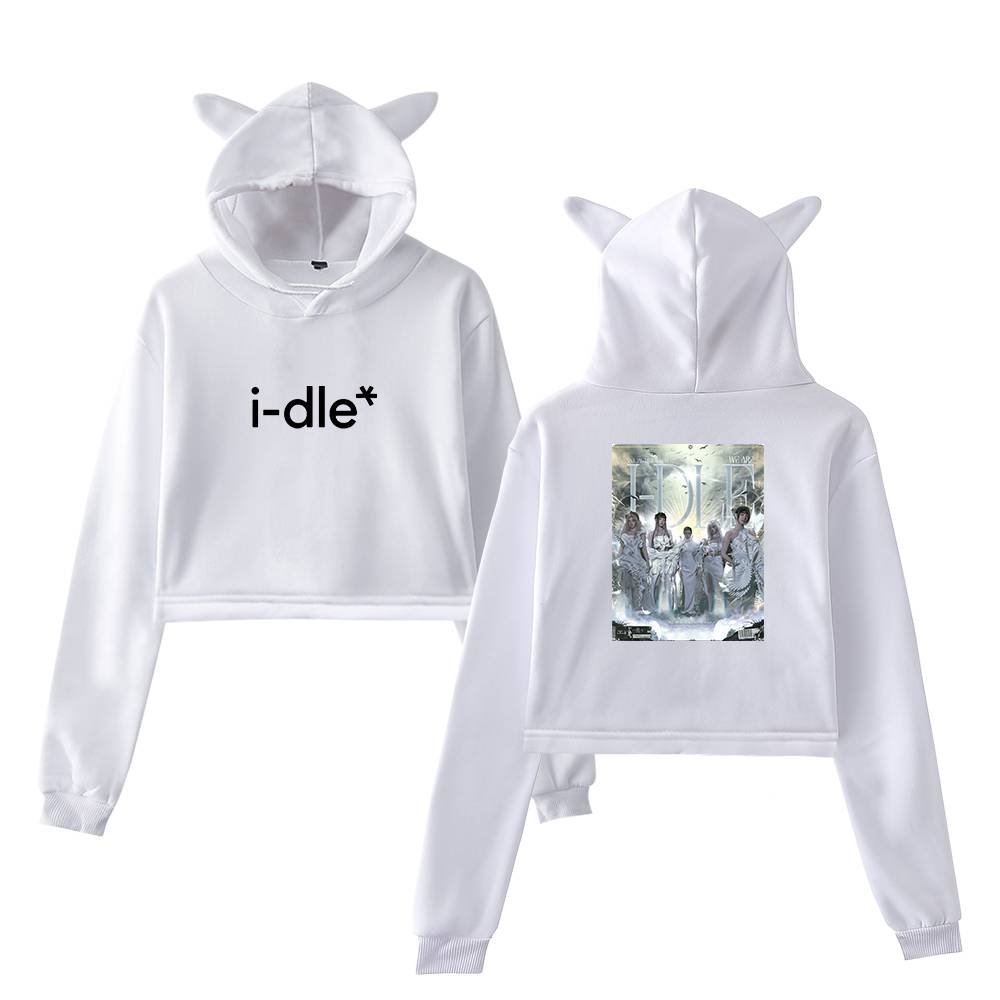 I-dle Cropped Hoodie #4 - Image 2