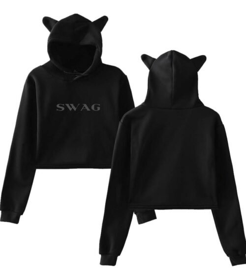 Justin Bieber Cropped Hoodie #3