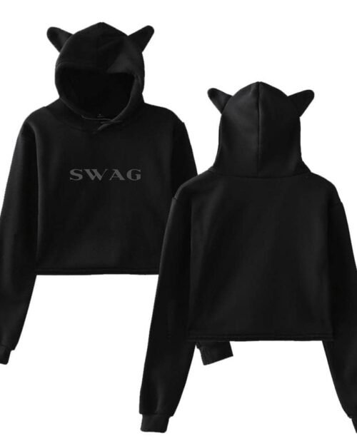 Justin Bieber Cropped Hoodie #3