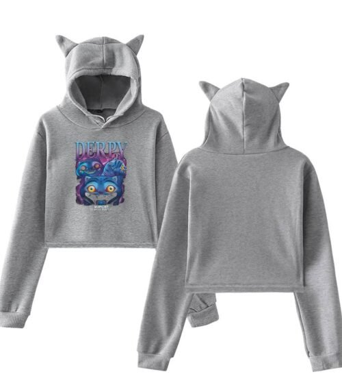 Kpop Demon Hunters Cropped Hoodie #8