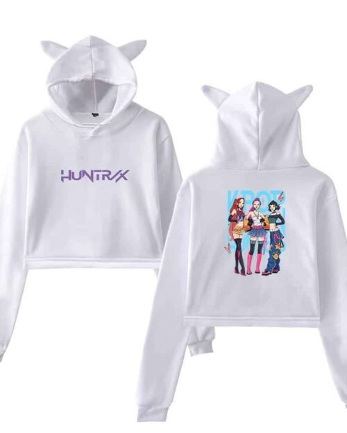 Kpop Demon Hunters Cropped Hoodie #13