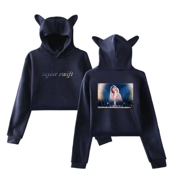Taylor Swift Cropped Hoodie #6 - Image 3