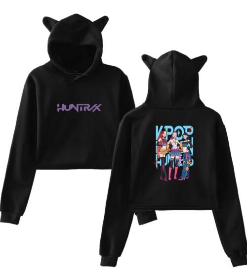 Kpop Demon Hunters Cropped Hoodie #13