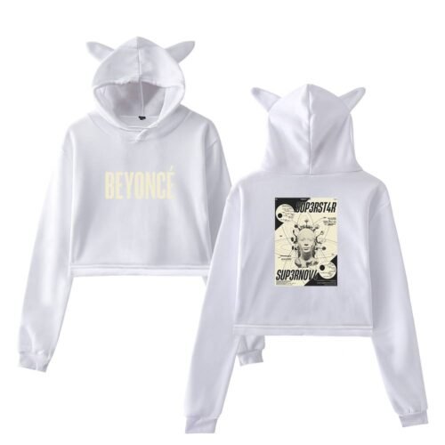 Beyonce Cropped Hoodie #1