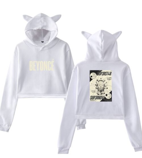 Beyonce Cropped Hoodie #1