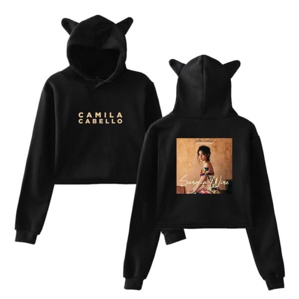 Camila Cabello Cropped Hoodie #1 - Image 2