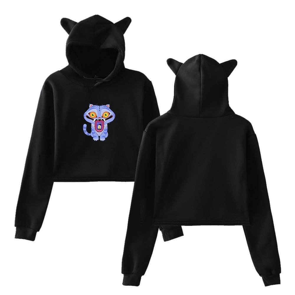 Kpop Demon Hunters Cropped Hoodie #4 - Image 2