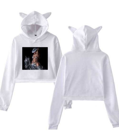 Beyonce Cropped Hoodie #5