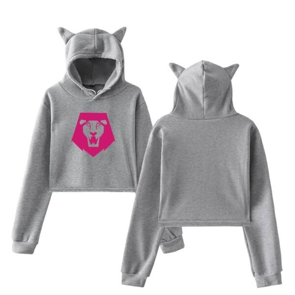Kpop Demon Hunters Cropped Hoodie #1 - Image 4