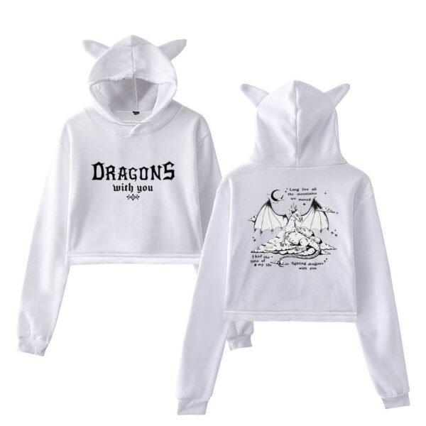 Taylor Swift Cropped Hoodie #5 - Image 2