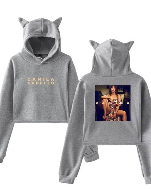 Camila Cabello Cropped Hoodie #3