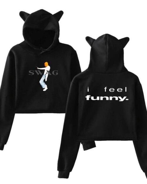 Justin Bieber Cropped Hoodie #4