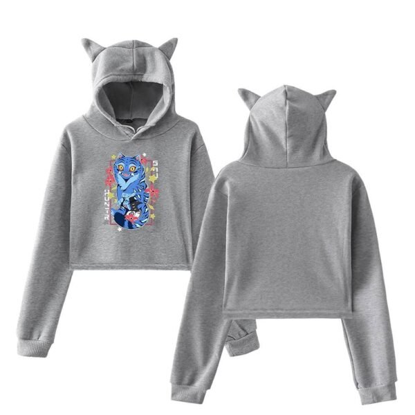 Kpop Demon Hunters Cropped Hoodie #6 - Image 4