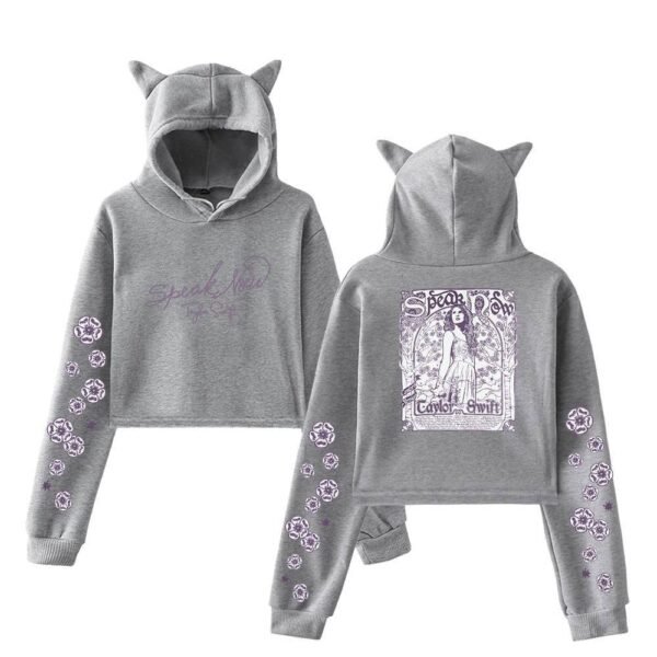 Taylor Swift Cropped Hoodie #9 - Image 4