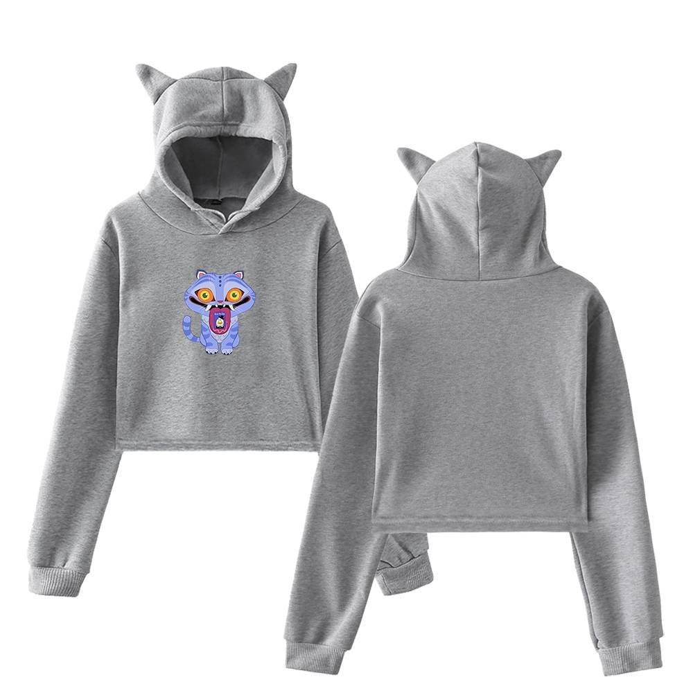 Kpop Demon Hunters Cropped Hoodie #4 - Image 4