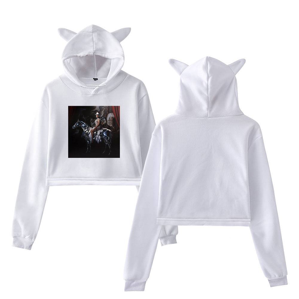 Beyonce Cropped Hoodie #8 - Image 2