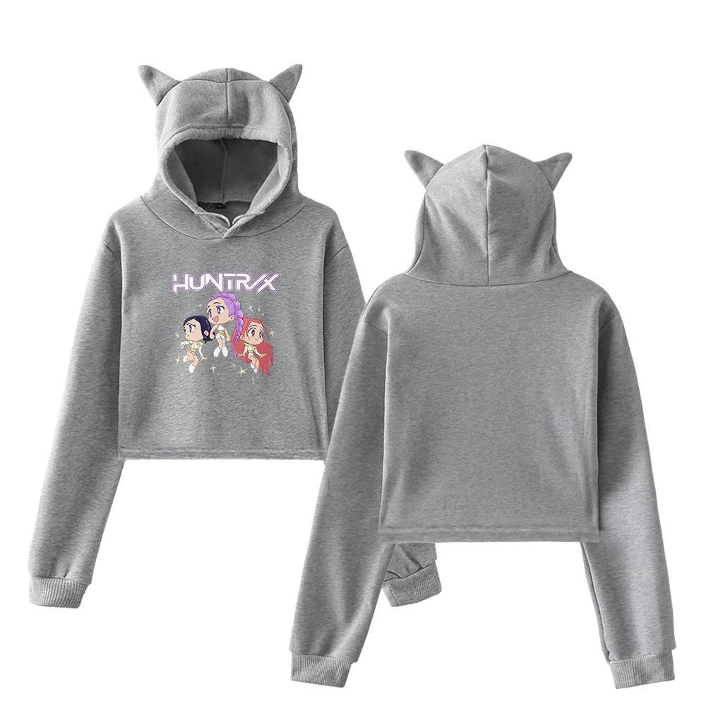 Kpop Demon Hunter Cropped Hoodie #5 - Image 4